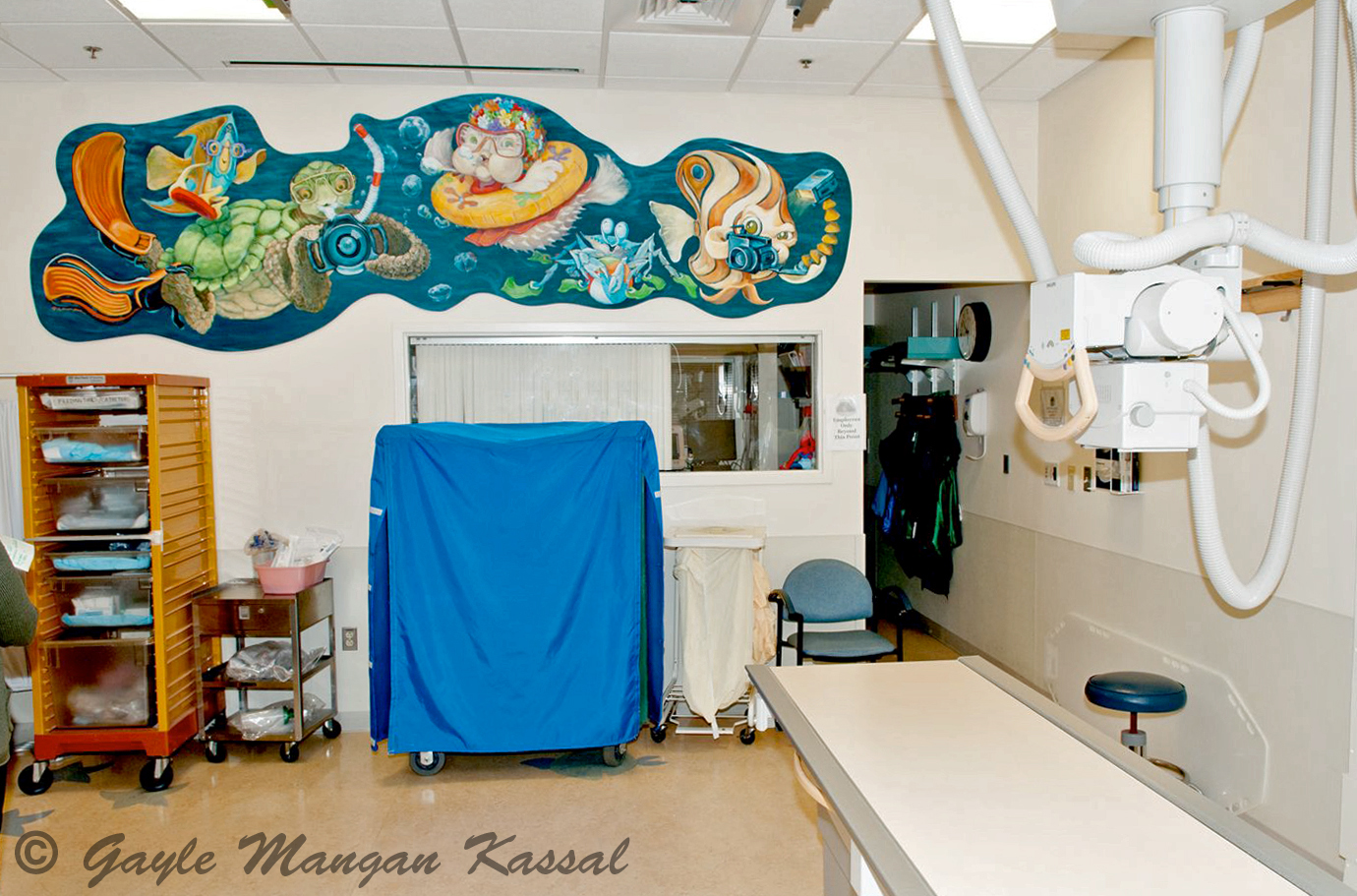 Hasbro Children’s Hospital Chooses Celtec® for Murals that Create a Less Stressful